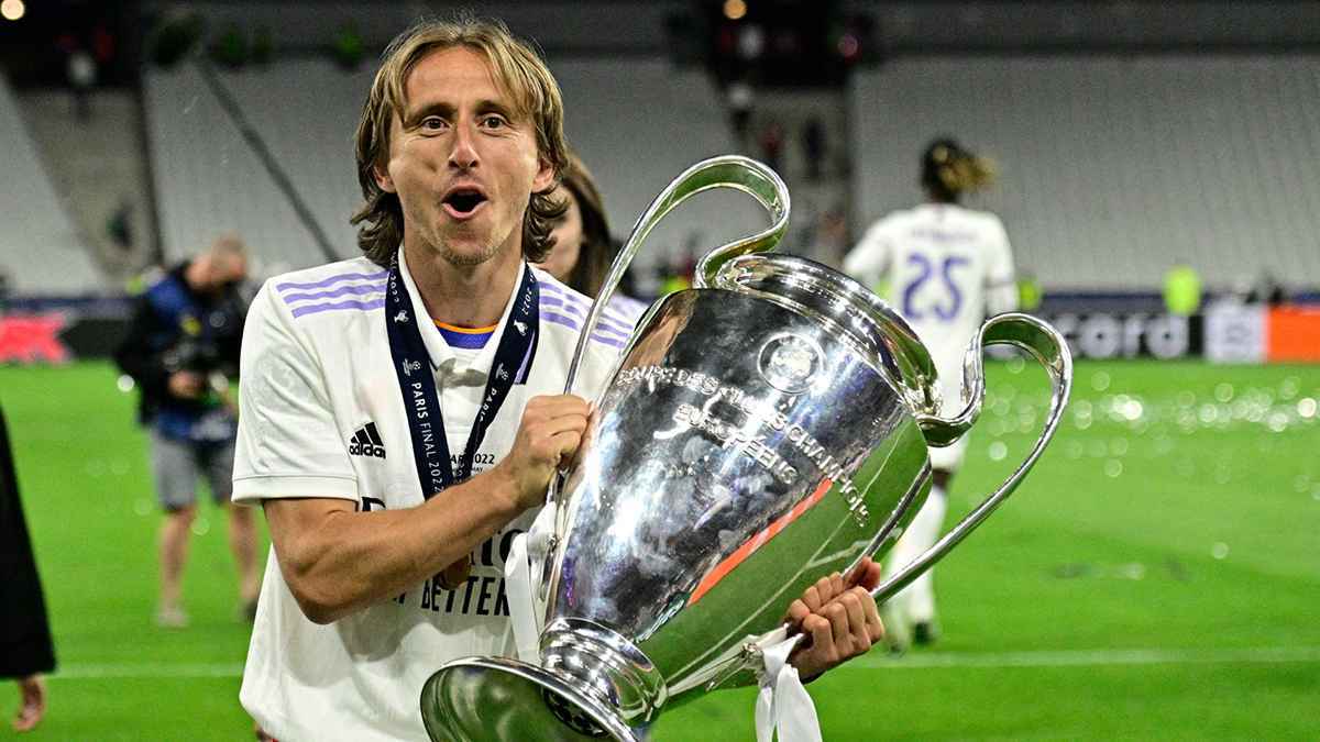 لوكا مودريتش نجم ريال مدريد