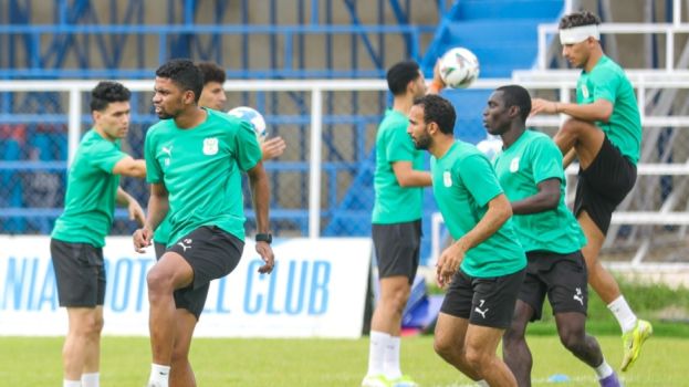 المصري بالقوة الضاربة لمواجهة الأهلي في دوري نايل
