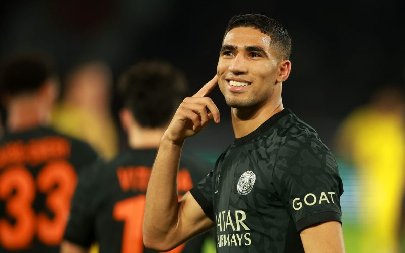 حكيمي يفوز بجائزة أفضل لاعب أفريقي في الدوري الفرنسي