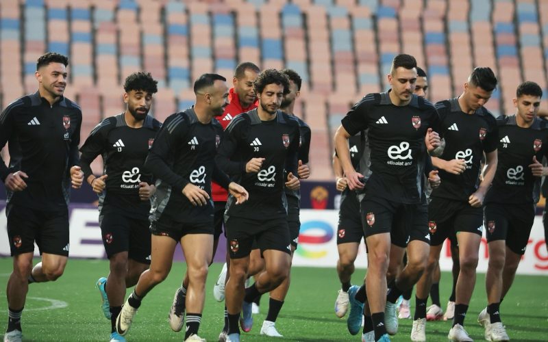 الأهلي يستعداد لمواجهة البنك الأهلي.. وعين النحاس على الصدارة